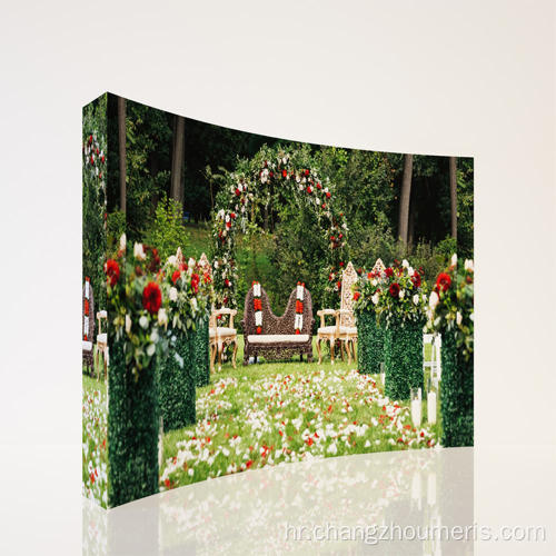 3x4 Spring Magnetic PVC Pop up zaslon Stands